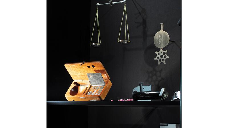 Eduard Josef Gübelin exhibit at the Gübelin Gem Museum