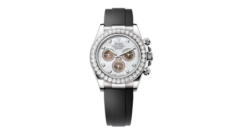 Diamond set Daytona Oysterflex bracelet