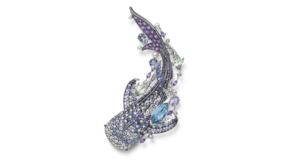 Mikimoto Praise to the Sea Whale Shark brooch