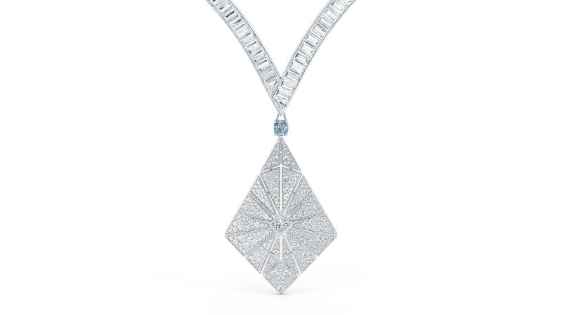 De Beers high jewelry Metamorphosis diamond necklace