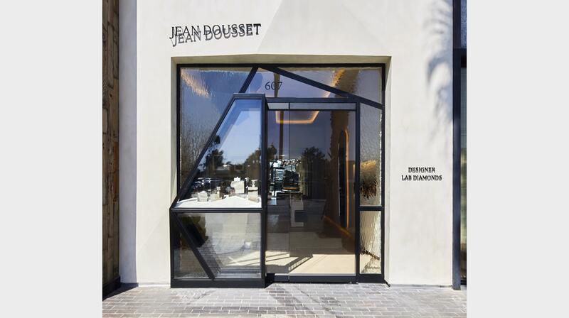 Jean Dousset lab-grown diamond jewelry West Hollywood store