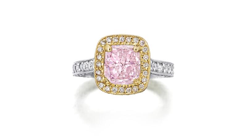 pink diamond ring
