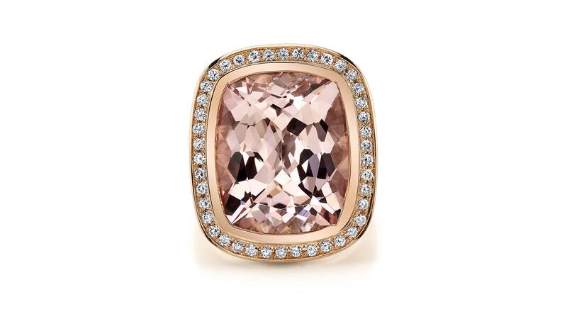 Omi Prive morganite ring