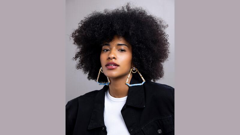 “Misa” door knocker earrings