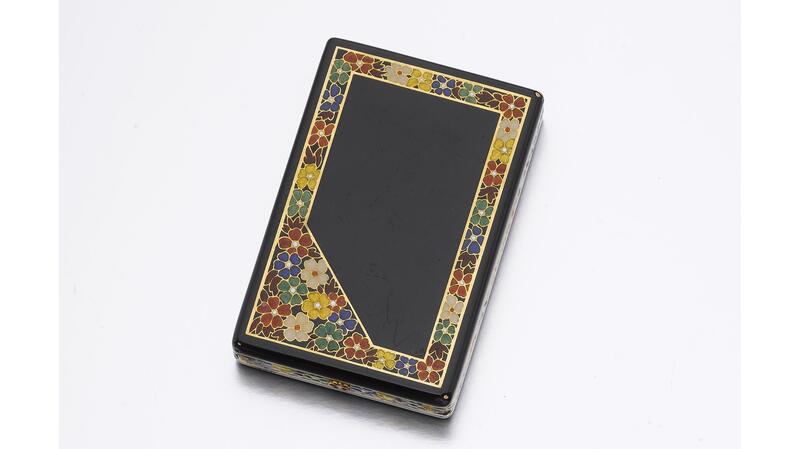 Phillips Geneva Boucheron enamel vanity case, 1920s