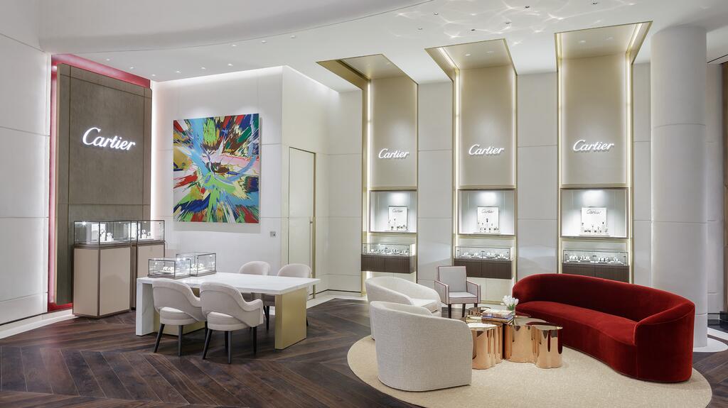 Bucherer 1888 TimeDome Las Vegas Cartier boutique