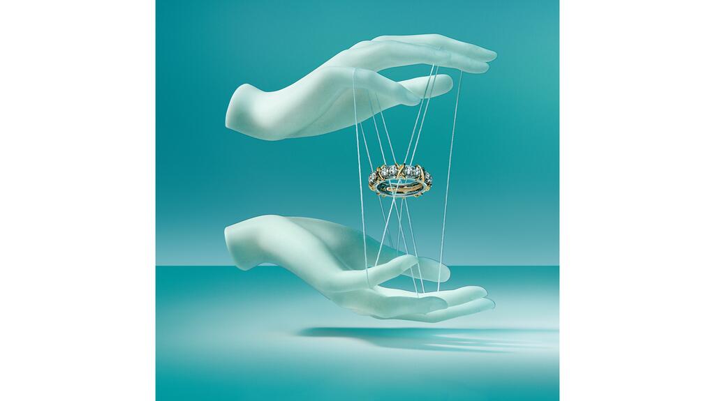 Jean Schlumberger by Tiffany & Co. Sixteen Stone ring With Love, Since 1837