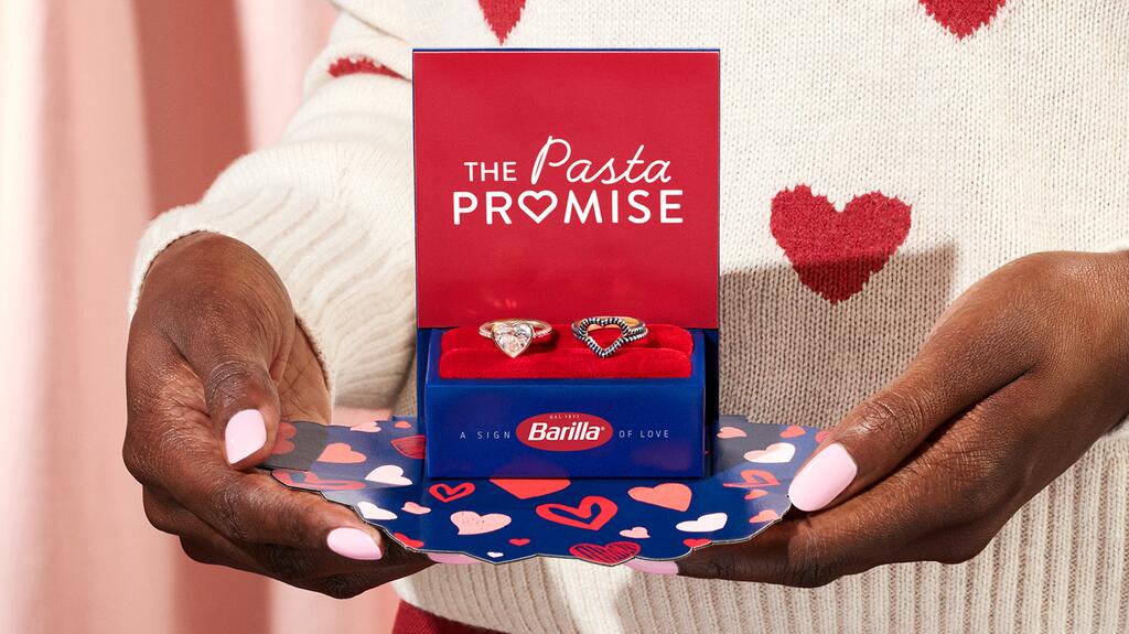 Alison Lou Barilla pasta rings