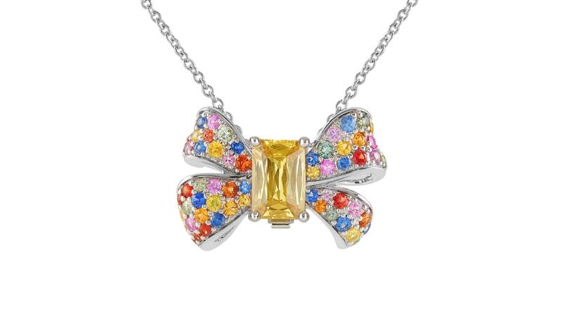 Jarilyn Jewelry bow pendant