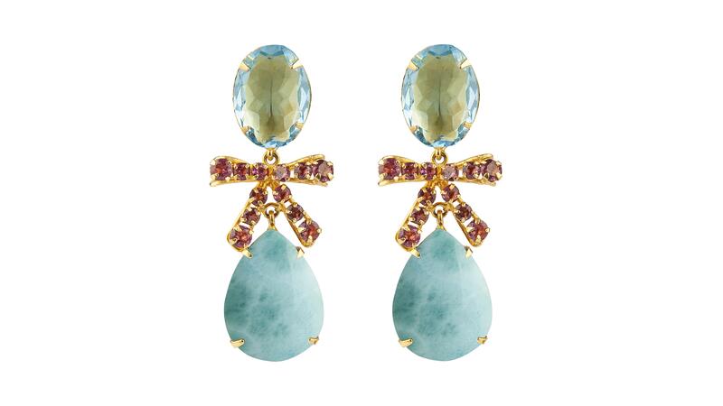 Bounkit bow earrings