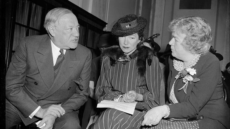 Helen Hayes MacArthur wearing Verdura for Chanel cuff