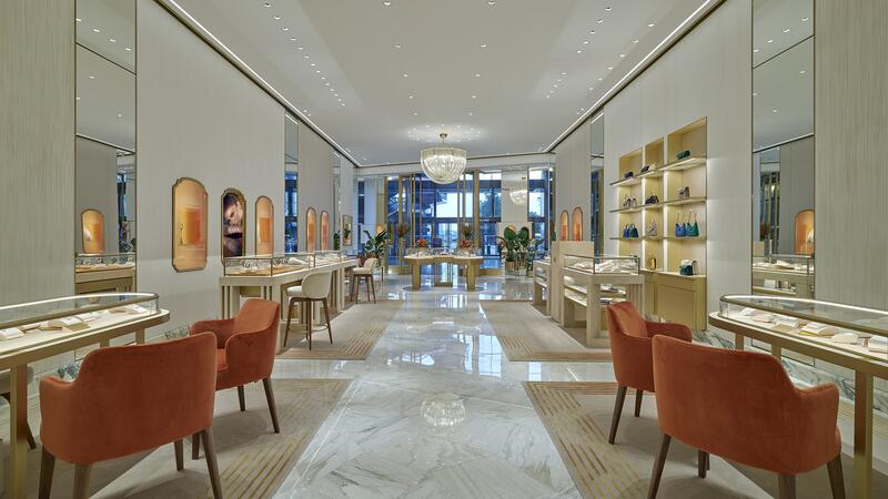 Bulgari store in Hudson Yards