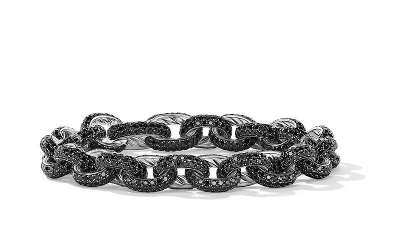 David Yurman black diamond bracelet