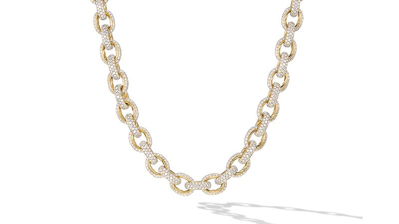 David Yurman diamond chain